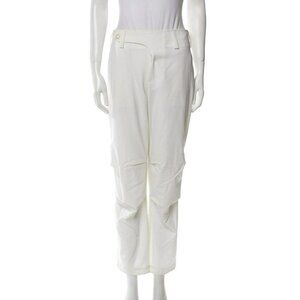 Nells‎ Nelson Cream Virgin Wool Pants – Size M/40IT – High-Rise – Straight Leg